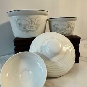 Royal Doulton Beautiful Bowls with Subtle Floral Motif